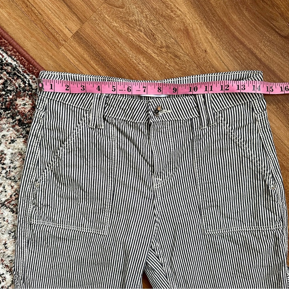 Bershka Striped Carpenter Chino Pants - Picture 6 of 9